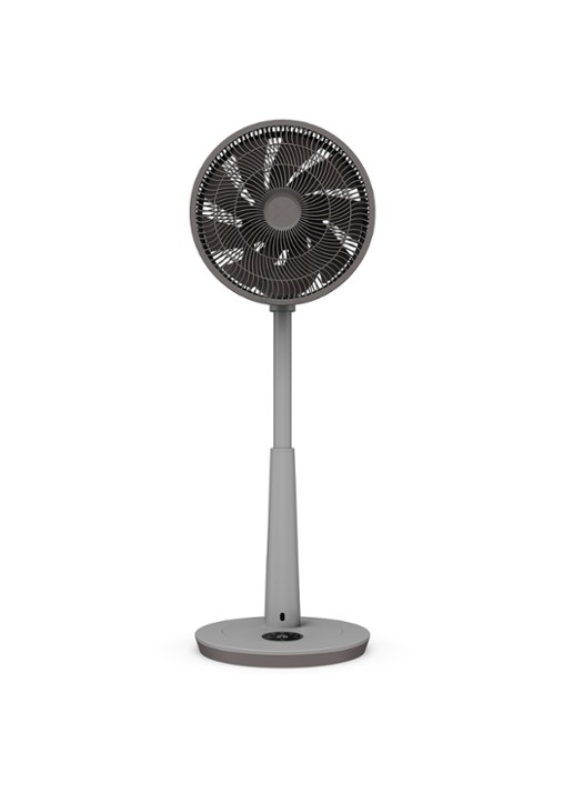 Duux Whisper Fan 3 vloerventilator - voorkant 6 grijs