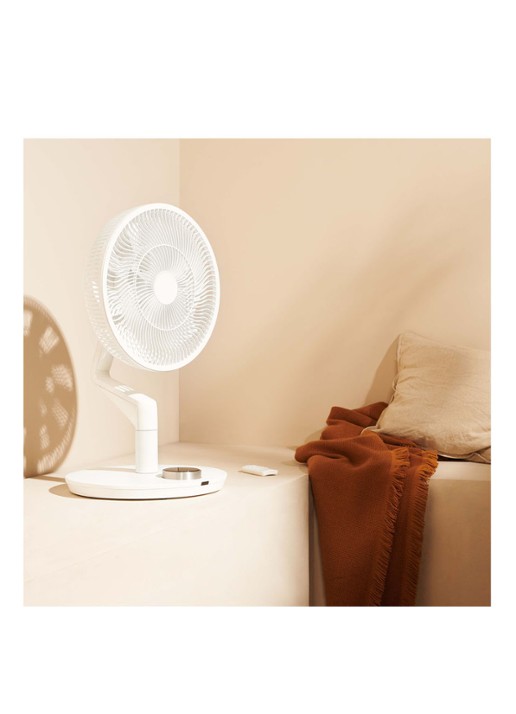 Duux Whisper Flex Ultimate verstelbare vloerventilator met batterij, 103 cm - detail 4 wit