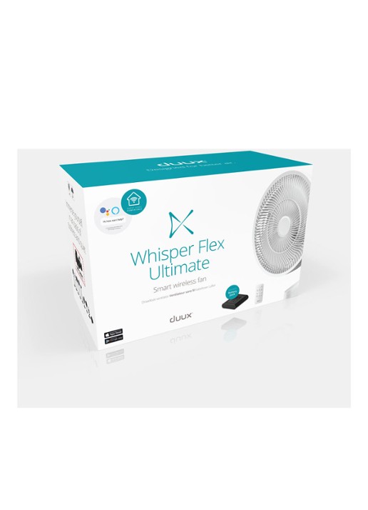 Duux Whisper Flex Ultimate verstelbare vloerventilator met batterij, 103 cm - detail 7 wit
