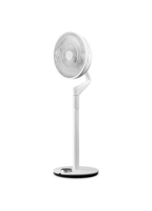 Duux Whisper Flex Ultimate verstelbare vloerventilator met batterij, 103 cm - voorkant 2 wit