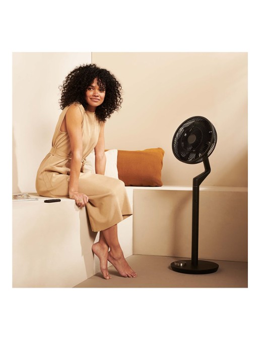 Duux Whisper Flex Ultimate verstelbare vloerventilator met batterij, 103 cm - detail 3 zwart