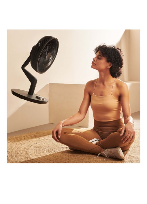 Duux Whisper Flex Ultimate verstelbare vloerventilator met batterij, 103 cm - detail 4 zwart