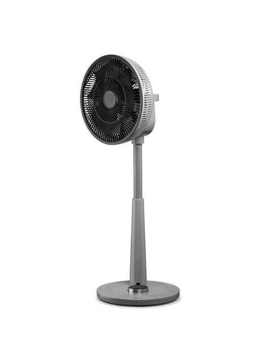 Duux Whisper vloerventilator DXCF09, 73 - 95 cm hoog - voorkant 7 grijs