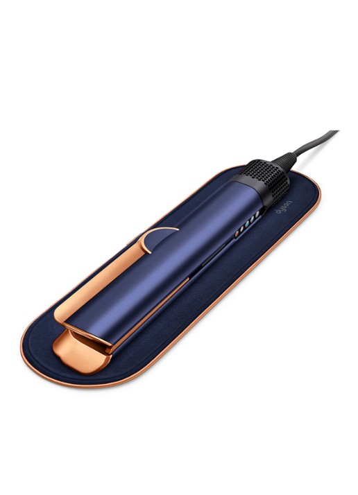 Dyson Airstrait Prusian stijltang - blauw / koper 