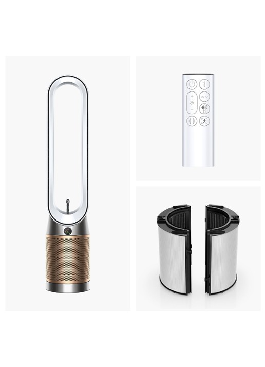 Dyson Dyson Find+Follow™ Purifier Cool PC3 luchtreinigingsventilator - achterkant zilver
