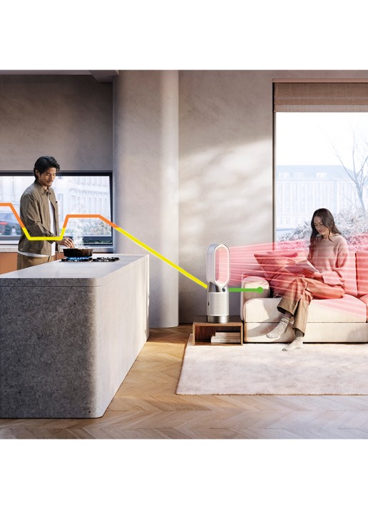 Dyson Dyson purifier hot+cool HP1 luchtreiniger, koeler & verwarmer - voorkant 8 undefined