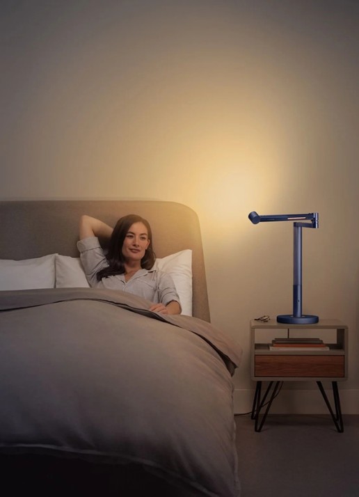 Dyson Dyson Solarcycle Morph™ bureaulamp - Pruisisch Blauw / Koper - voorkant 3 blauw