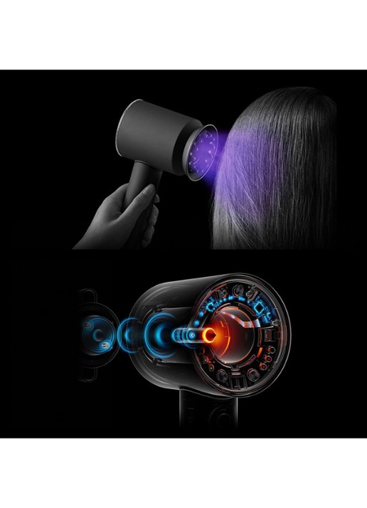 Dyson Dyson Supersonic Nural Amber Silk Straight+Wavy - Limited Edition - detail 4 amber silk