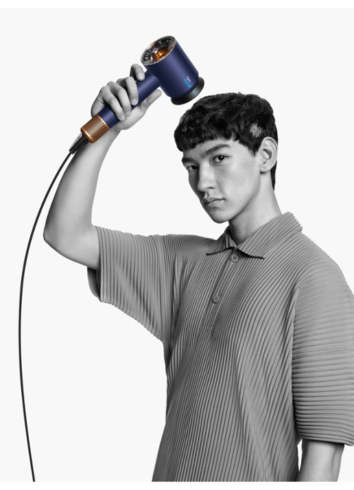 Dyson Dyson Supersonic Nural™ föhn - Straight+Wavy (Pruisisch Blauw/Koper) - detail 5 pruisisch blauw/ koper