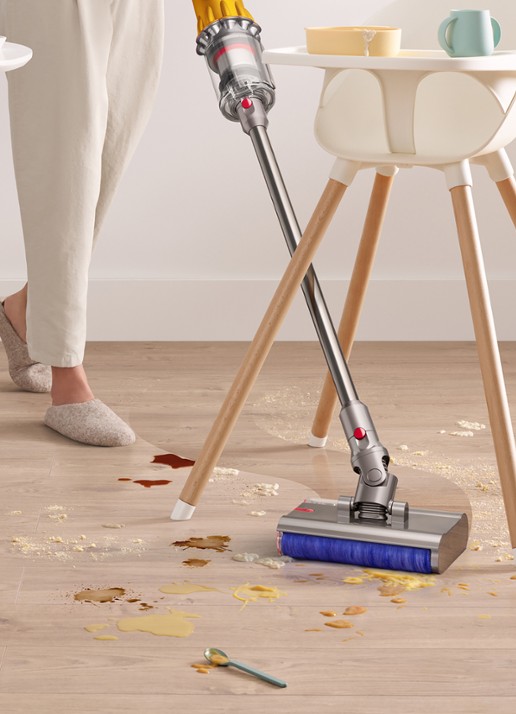 Dyson Dyson V12 Detect Slim Submarine draadloze steelstofzuiger - voorkant 6 zilver