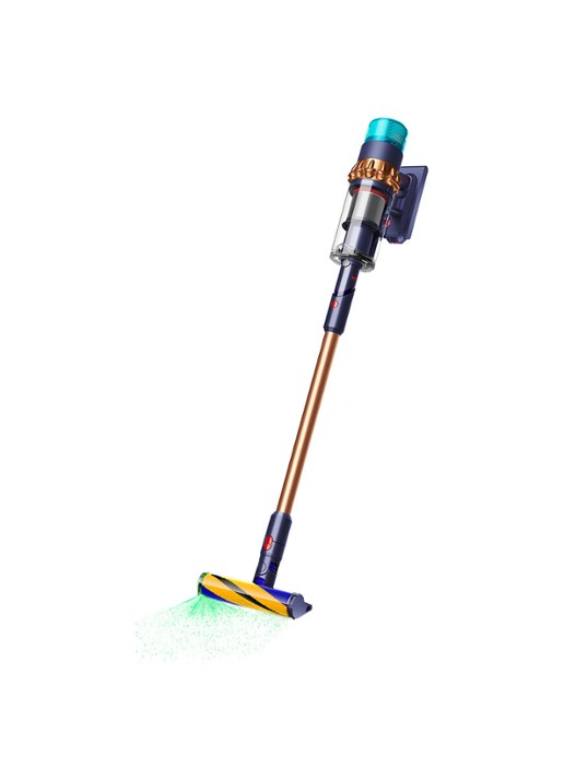 Dyson Gen5 Detect steelstofzuiger 127,6 cm - blauw / koper - voorkant 5 blauw