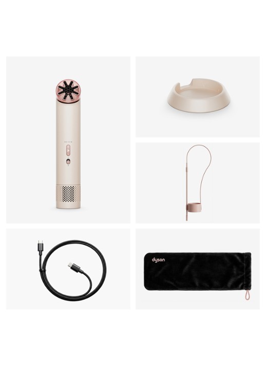 Dyson HushJet™ Mini Cool draagbare ventilator - voorkant 2 lichtroze