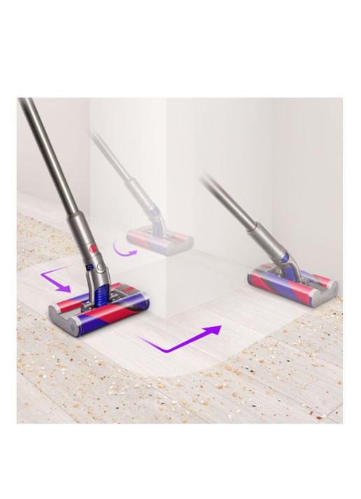 Dyson Omni-Glide+ snoerloze steelstofzuiger 107 cm - nikkel / goud - voorkant 7 goud