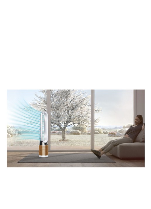 Dyson Pure Cool Cryptomic Tower luchtreiniger en torenventilator, 105 cm hoog - voorkant 7 goud