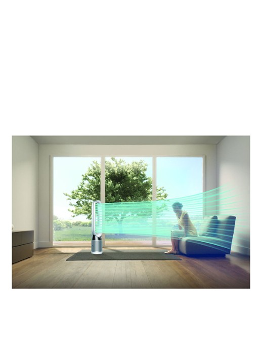 Dyson Pure Cool Tower luchtreiniger en vloerventilator, 105 cm hoog - detail 3 wit
