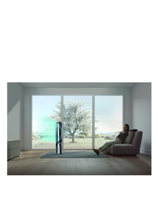 Dyson Pure Cool Tower luchtreiniger en vloerventilator, 105 cm hoog - detail 2 zwart
