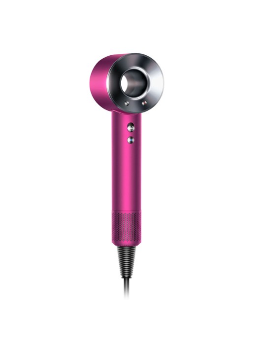 Dyson Supersonic föhn met borstelset - fuchsia / nikkel - Limited Edition - voorkant 5 roze