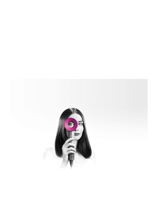 Dyson Supersonic föhn - nikkel / roze - detail 6 roze