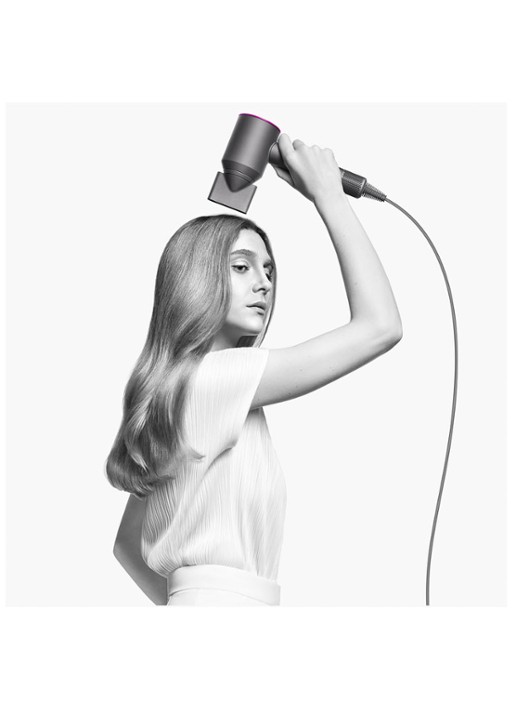 Dyson Supersonic haardroger met Flyaway accessoire - nikkel / koper - voorkant 2 koper