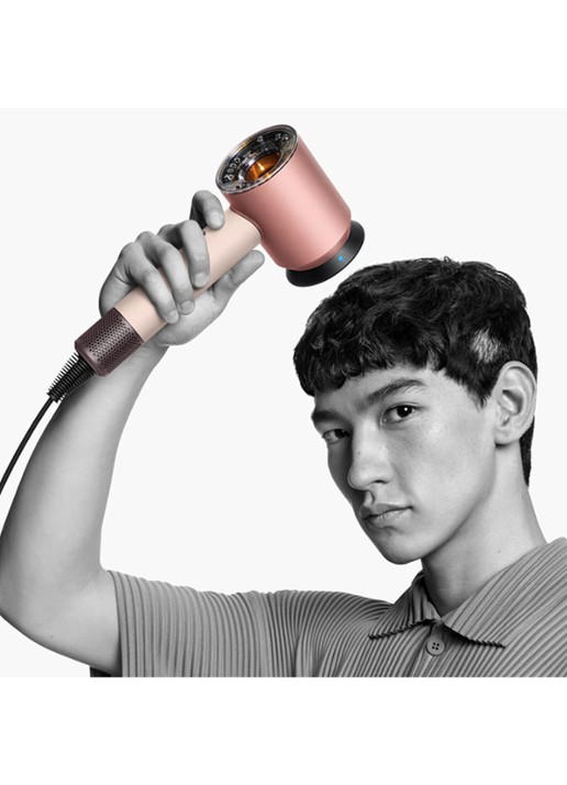 Dyson Supersonic Nural™ föhn Straight + Wavy Ceramic Apricot / Topaz - detail 2 undefined