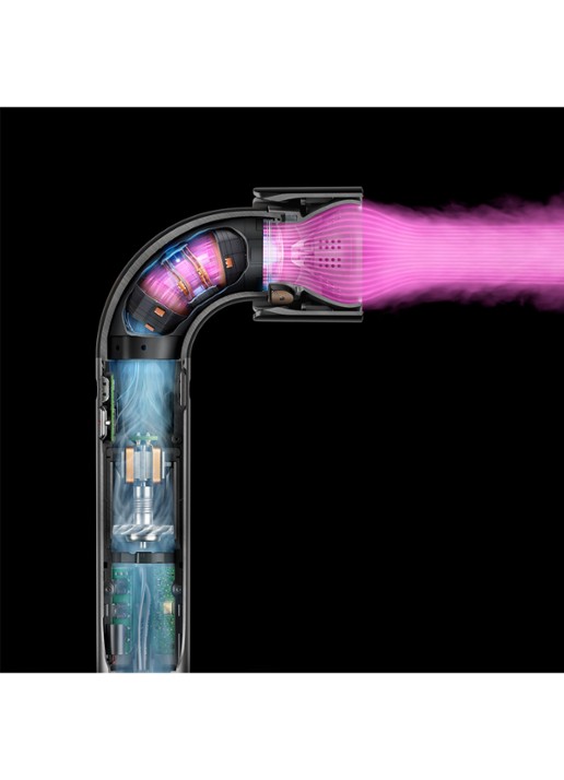 Dyson Supersonic r™ föhn– Straight+Wavy Red Velvet / Gold - achterkant 4 red velvet / gold
