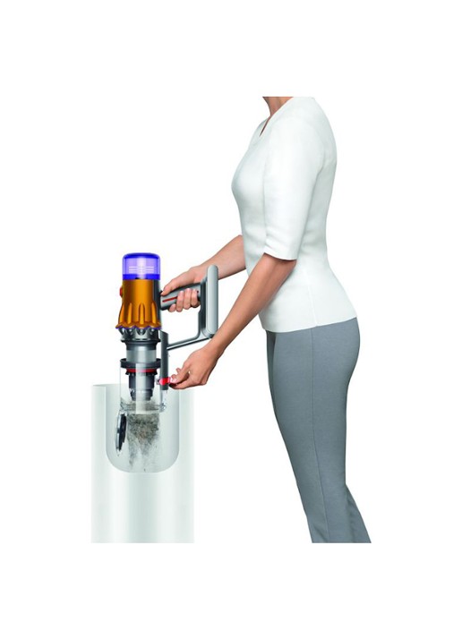 Dyson V12 Detect Slim Absolute steelstofzuiger  - detail 5 zilver