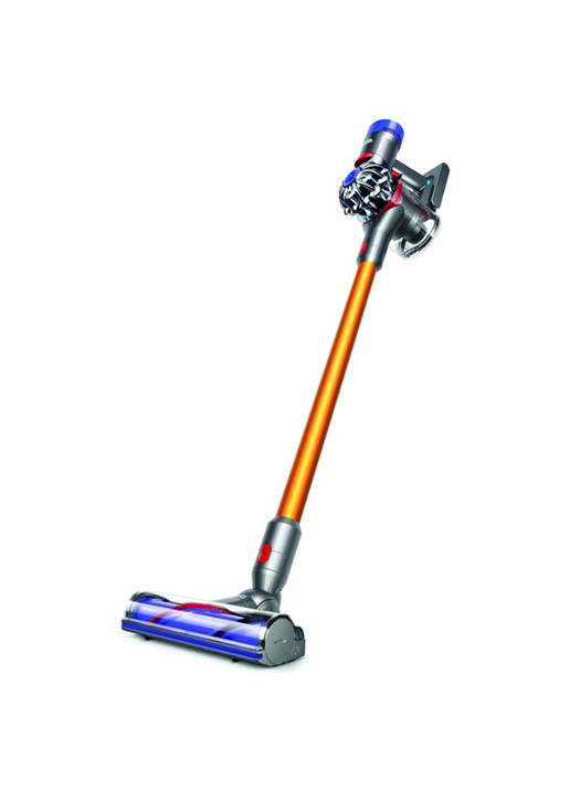 Dyson V8 Absolute snoerloze steelstofzuiger 124 cm - geel - voorkant geel