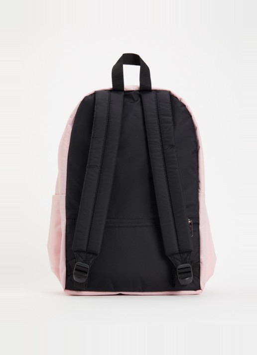 Eastpak Day Office rugzak met 16 inch laptopvak  - achterkant 2 lichtroze