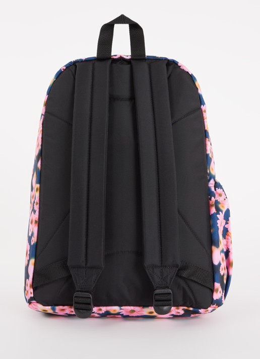 Eastpak Day Pak'r rugzak met 14 inch laptopvak en bloemen print - achterkant multicolor