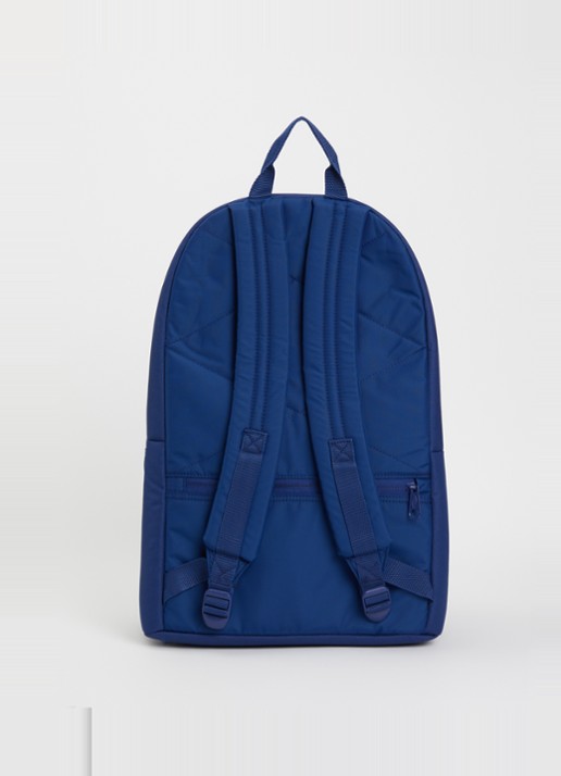 Eastpak DBL office rugzak met 17 inch laptopvak  - achterkant 3 donkerblauw
