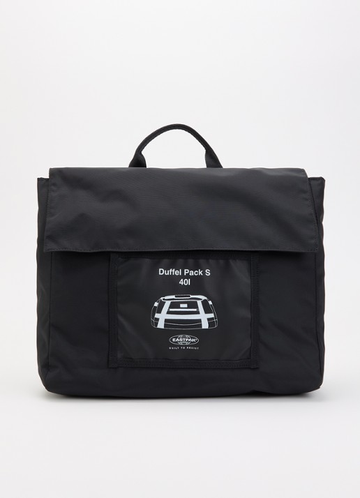 Eastpak Duffel Pack S weekendtas met logo - detail 3 zwart