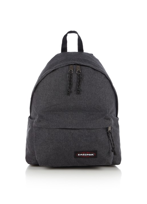 Eastpak Padded Zippl'r rugzak  - voorkant 3 donkergrijs