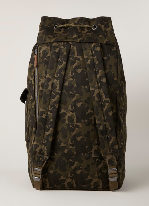 Eastpak Plister rugzak met camouflageprint - detail 3 legergroen