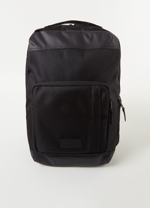 Eastpak Tecum S Cnnct Coat rugzak met 13.3 inch laptopvak - voorkant 3 zwart