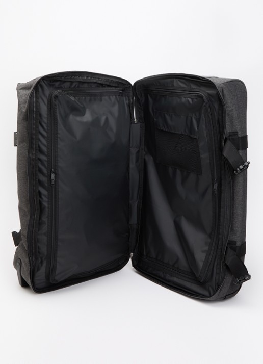 Eastpak Transit'R Plus M trolley 67 cm - voorkant 4 zwart