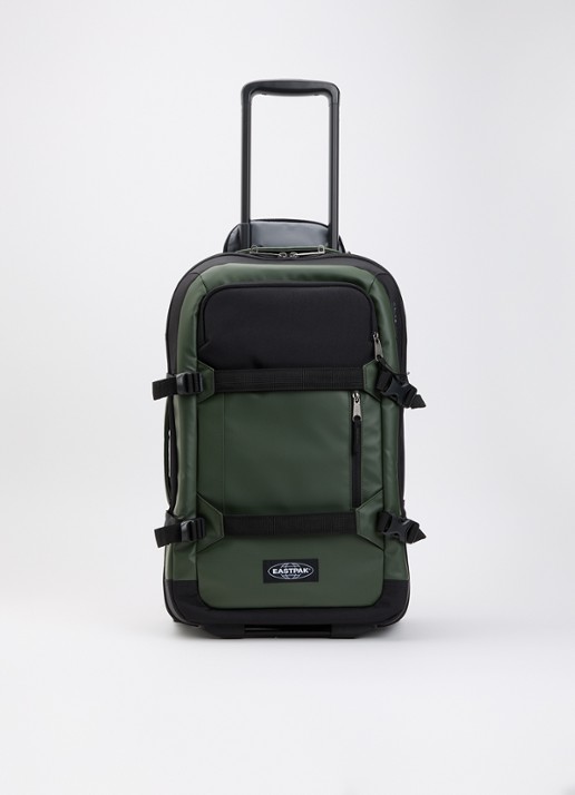 Eastpak Transit'R Pro S trolley 55 cm - voorkant khaki