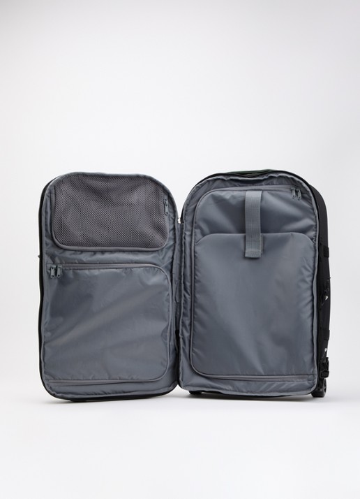 Eastpak Transit'R Pro S trolley 55 cm - voorkant 2 khaki