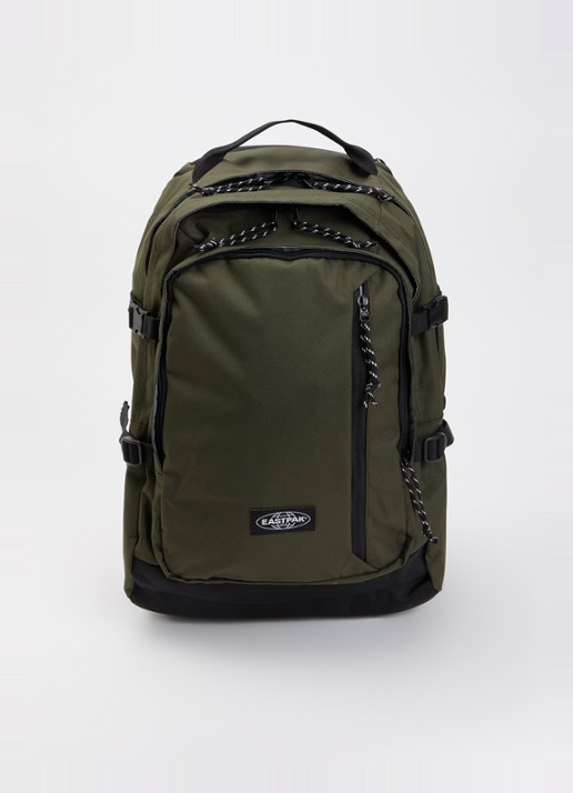 Eastpak Volker Pro rugzak met 16 inch laptopvak   - voorkant 2 bronsgroen