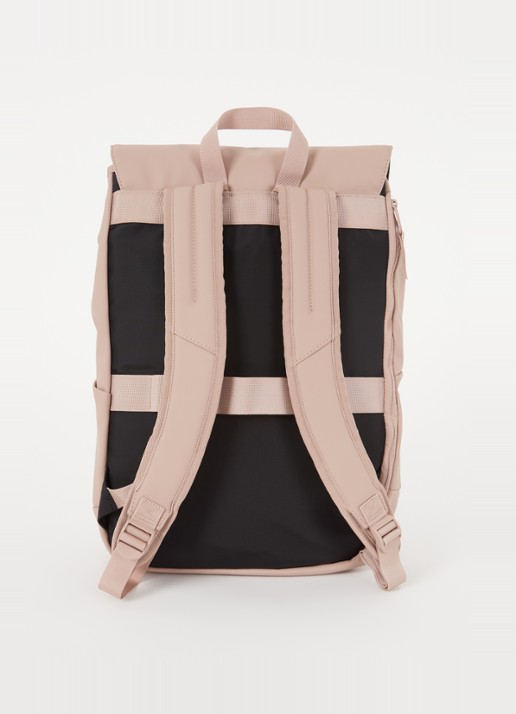 Eastpak Yarin rugzak met 16 inch laptopvak - achterkant zalmroze