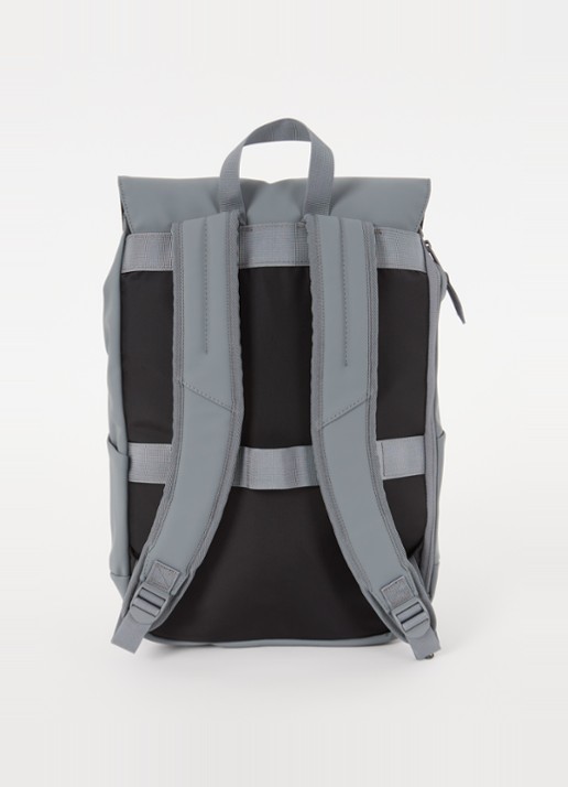 Eastpak Yarin rugzak met 16 inch laptopvak - achterkant grijs