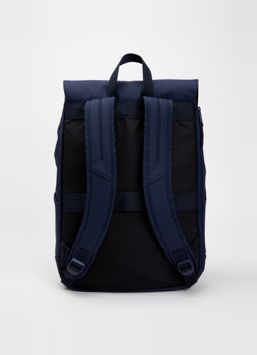 Eastpak Yarin rugzak met 16 inch laptopvak - achterkant 2 donkerblauw