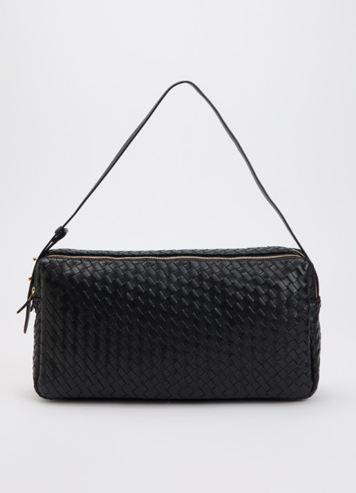 Elleme Trousse L schoudertas van leer