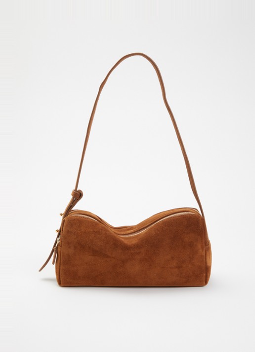 Elleme Trousse schoudertas van suède