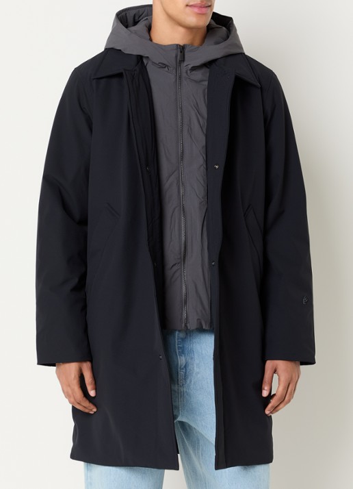 Elvine Celvin parka met afneembare kraag en capuchon