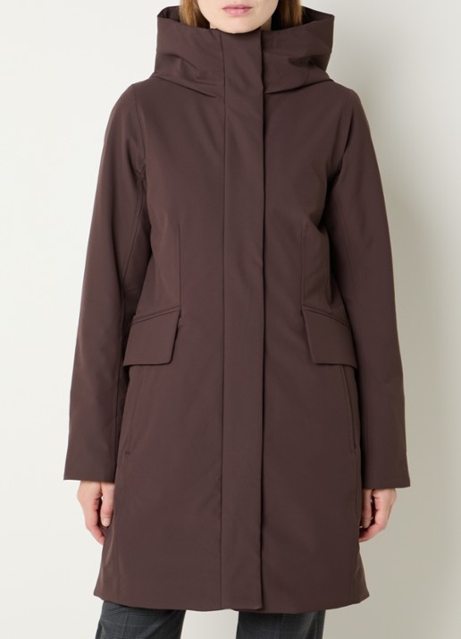 Elvine Sophie gewatteerde parka met waterafstotende coating