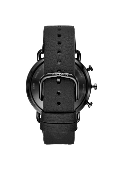 Emporio Armani Connected Hybrid Smartwatch  ART3030 - achterkant 5 zwart