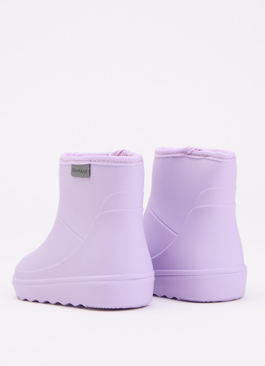 EN FANT Regenlaars met logo - achterkant 6 lila