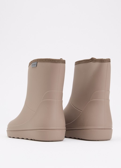 EN FANT Regenlaars met logo - achterkant 7 donkerbeige