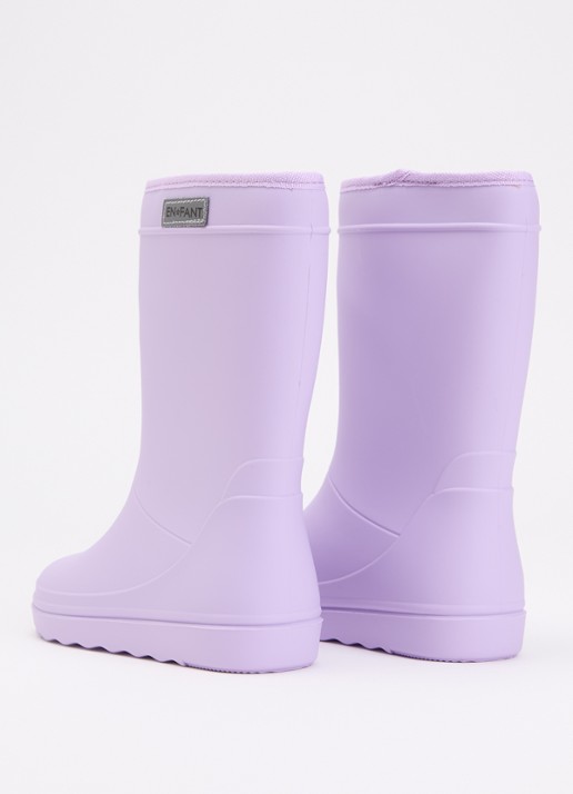 EN FANT Regenlaars met logo - achterkant 7 lila