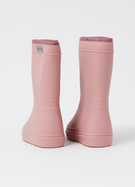 EN FANT Regenlaars met logo - detail roze